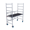 Aluminiowe rusztowanie składane Krause RollTec – wysokość robocza 2,9 m